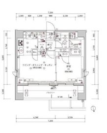 アルテシモモーレ 7階 間取り図