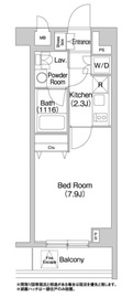 コンフォリア豊洲 107 間取り図