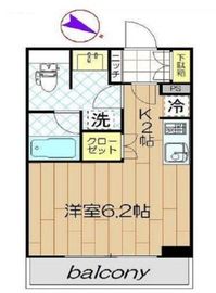 クレヴィア文京白山 3階 間取り図