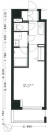 プレミアムコート都立大学 602 間取り図