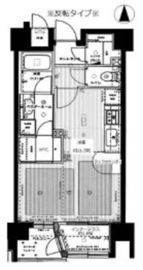 エフィーナ南麻布 1階 間取り図