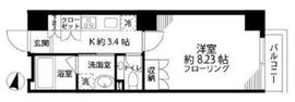 恩京アムール 603 間取り図