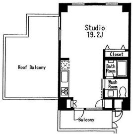 nel碑文谷 406 間取り図