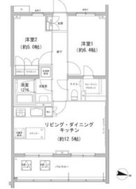 ヒューリックコート雪が谷 215 間取り図