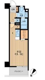 日本橋ファーストレジデンス 708 間取り図