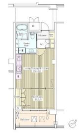 マチュリティ小石川 410 間取り図