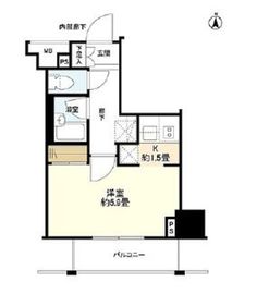 文京春日プラッツ 3階 間取り図