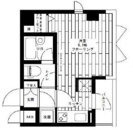 ステージファースト恵比寿 2階 間取り図