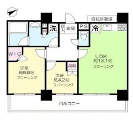 リビオ五反田プラグマGタワー 7階 間取り図