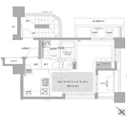 エルスタンザ文京白山 3階 間取り図