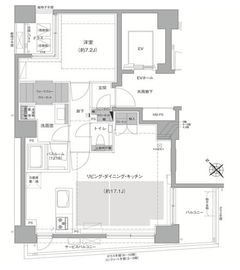 エルスタンザ文京白山 4階 間取り図