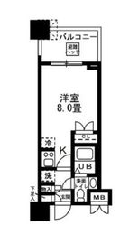 レジディア錦糸町 903 間取り図