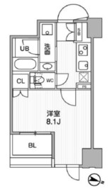 東神田テラスレジデンス 1102 間取り図