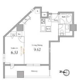 レグノ・セレーノ 8階 間取り図