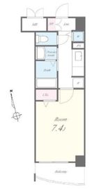 ベルパラーゾシロカネ 203 間取り図