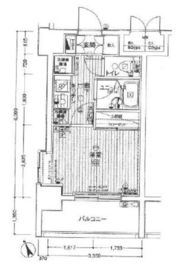 メインステージ南麻布4 4階 間取り図