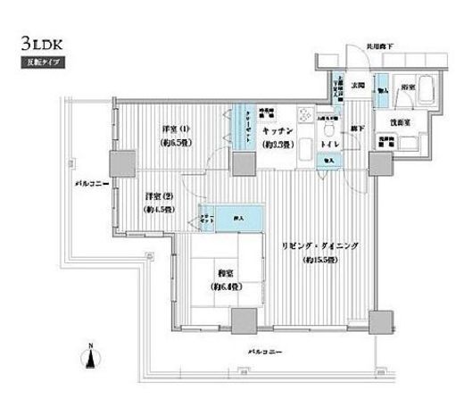 ベルタワー 2003 間取り図