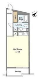 コージーコート中目黒 305 間取り図