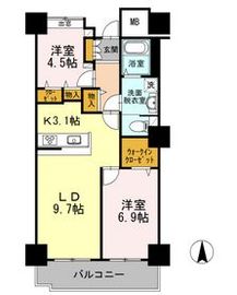 品川シーサイドビュータワー1 909 間取り図