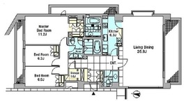 青葉台パークス 401 間取り図