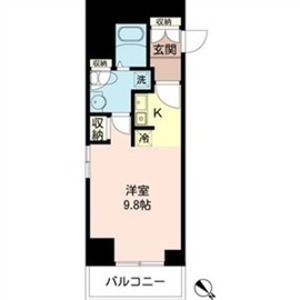 プロスペクト日本橋本町 404 間取り図