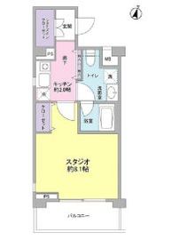 サンピエス桜新町 401 間取り図