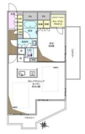 エクティ神山町 4階 間取り図