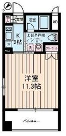 オーベルジュ日本橋 4階 間取り図