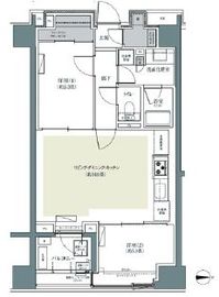 パークハウス東中野リヴゴーシュ 3階 間取り図