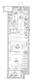 オープンレジデンシア日本橋横山町 12階 間取り図