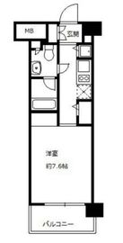 ニューシティアパートメンツ亀戸 403 間取り図