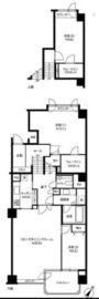 参宮橋マンション 123 間取り図