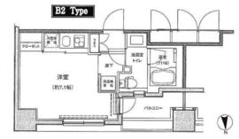 東急セットアップレジデンス恵比寿 201 間取り図