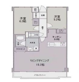 コスモリード学芸大学 503 間取り図