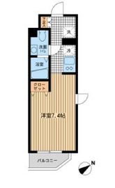 モノトーノ門前仲町 302 間取り図