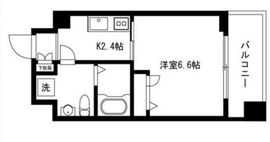 マストライフ目黒南 602 間取り図