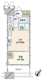 晴海テラス 11階 間取り図