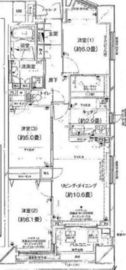 クレストフォルム日本橋水天宮 7階 間取り図