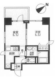 フォンテーヌ美和 706 間取り図