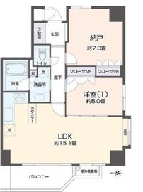 リエトコート四谷 505 間取り図