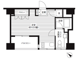 Ti-HIGASHIAZABU 802 間取り図