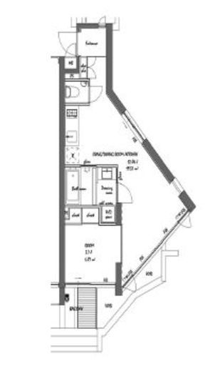 BPRレジデンス祐天寺 104 間取り図
