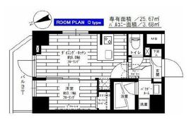 ステージグランデ早稲田 7階 間取り図