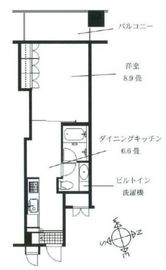アパガーデンズ新宿戸山公園 4階 間取り図