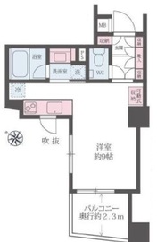 アトラス雑司が谷 6階 間取り図