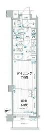 パレステージ文京江戸川橋 2階 間取り図