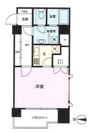 恵比寿パークテラス 4階 間取り図