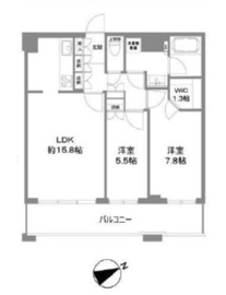 アウルタワー 39階 間取り図