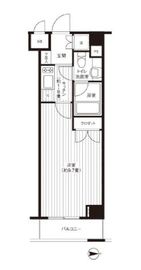 グランハイツ東新宿 410 間取り図