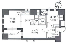 リビオレゾン小石川 3階 間取り図